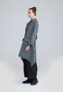 ZARIA KNITTED JACKET - Houndstooth