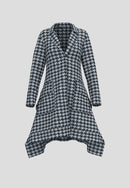 ZARIA KNITTED JACKET - Houndstooth