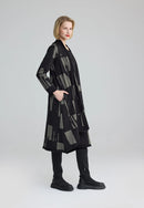 AQUALINA JACKET - Black/khaki