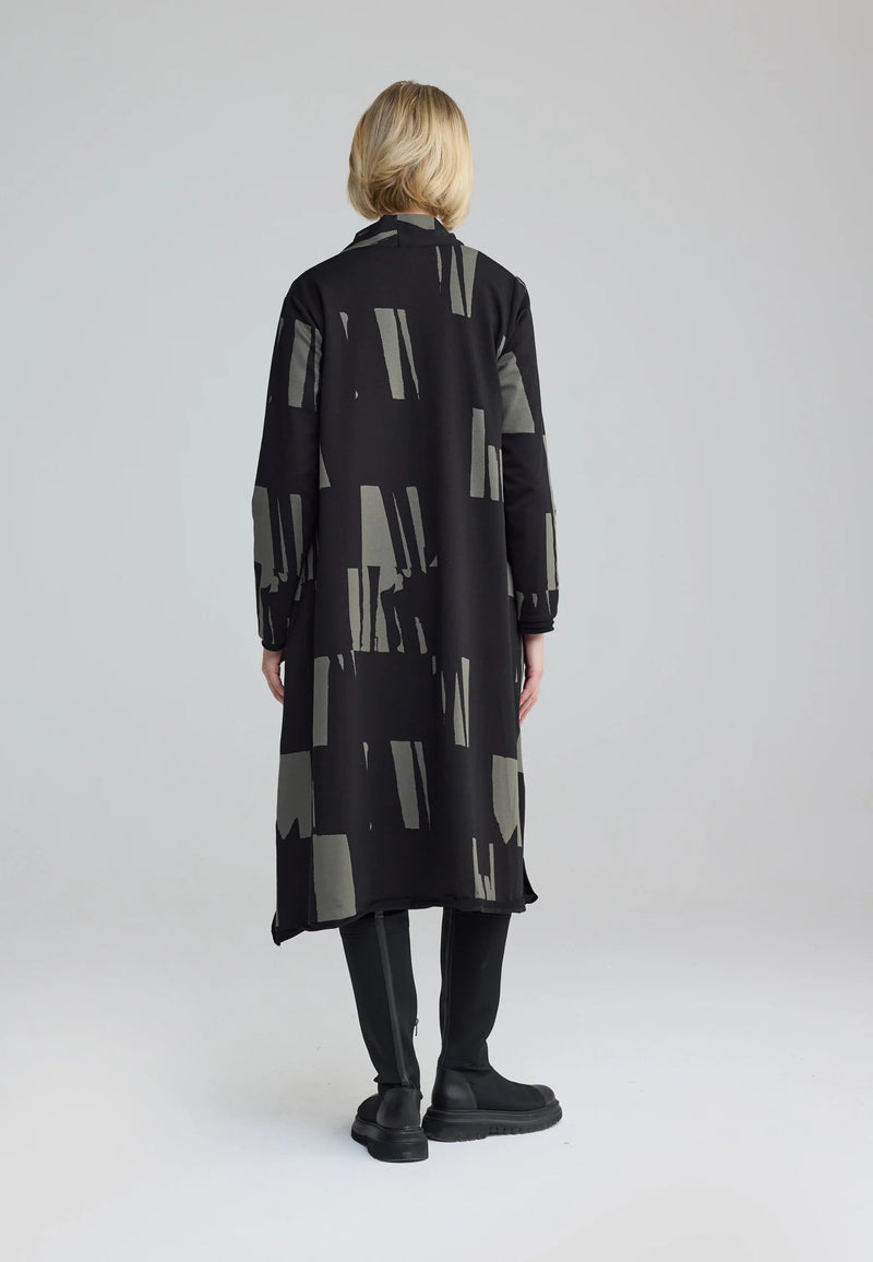 AQUALINA JACKET - Black/khaki