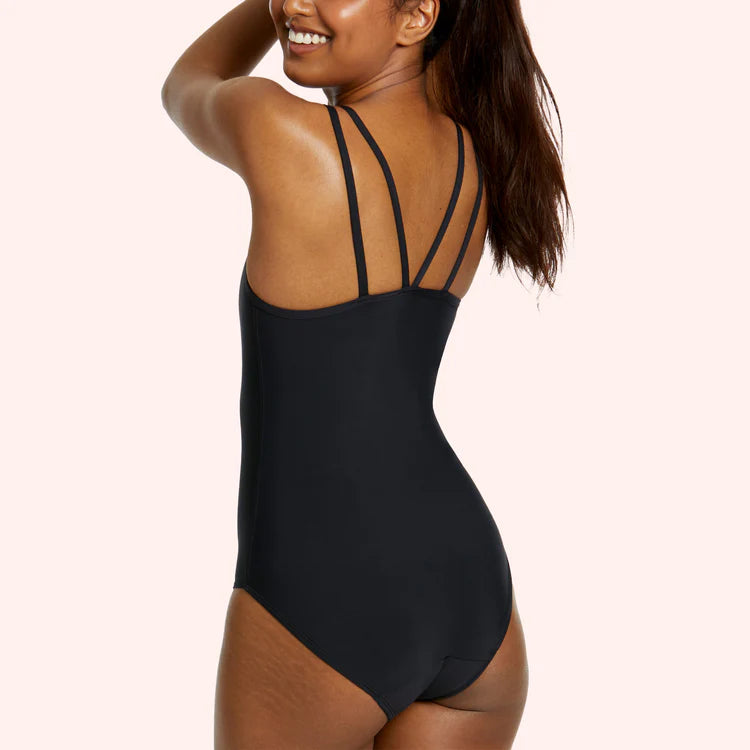 Teens Period Swimsuit - Black