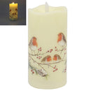 Robin LED Wax Candle