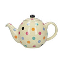 Globe 2 Cup Teapot - Ivory Spots