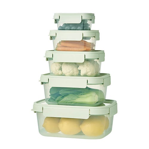 LocknLock NestnLock 5 Piece Container Set - Sage