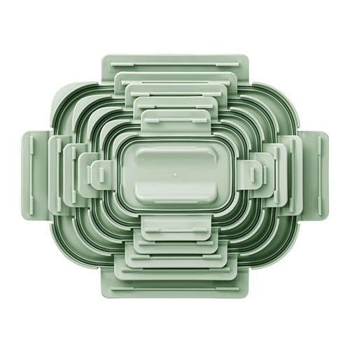 LocknLock NestnLock 5 Piece Container Set - Sage