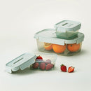 LocknLock NestnLock 5 Piece Container Set - Sage