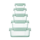 LocknLock NestnLock 5 Piece Container Set - Sage