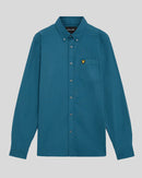 Plain Oxford Shirt - Deep Water