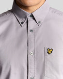 Plain Oxford Shirt - Ash Lilac