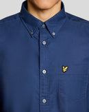 Plain Oxford Shirt - Night Sky