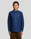Plain Oxford Shirt - Night Sky