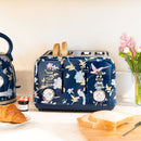 4 Slice Toaster - Blue