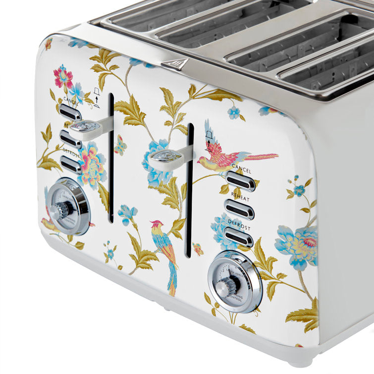 4 Slice Toaster - White