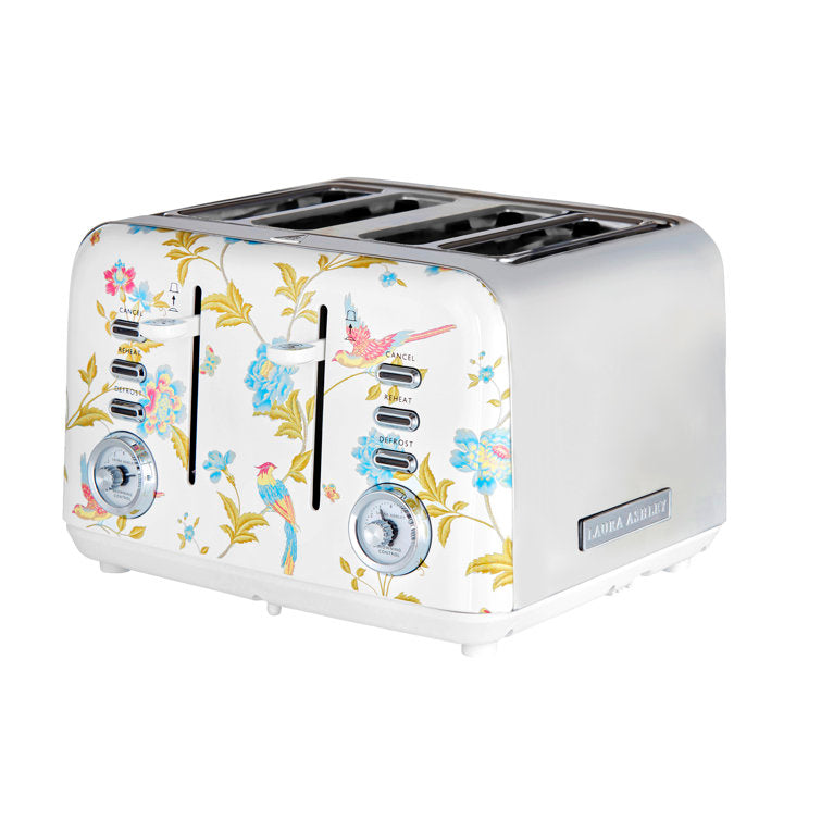4 Slice Toaster - White