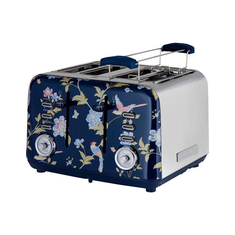 4 Slice Toaster - Blue