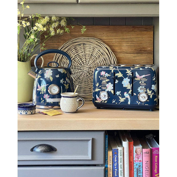 4 Slice Toaster - Blue