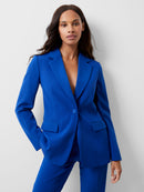 Single Breasted Blazer - Cobalt Blue