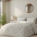 Leafy Trail Duvet Cover Set - Cream