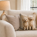 Besties Cleo & Pixie Velvet Cushion