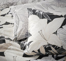 Linear Bouquet Duvet Cover Set