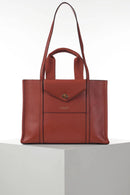 Giselle Laptop Tote - Paprika