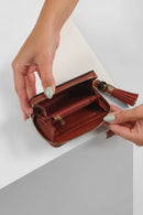Maeve Tassel Purse - Paprika