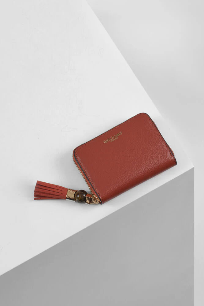 Maeve Tassel Purse - Paprika