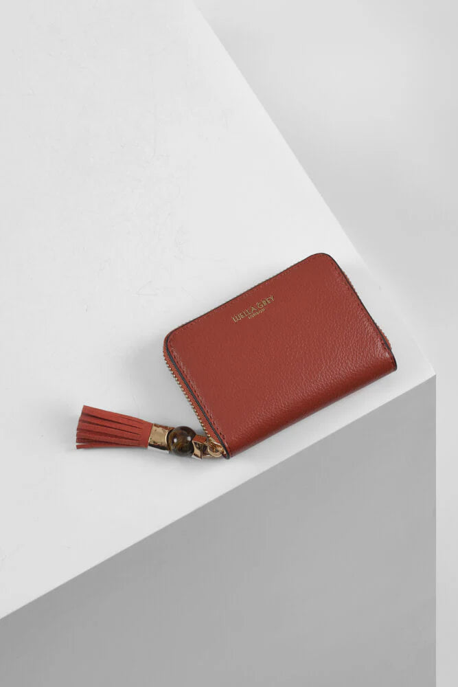 Maeve Tassel Purse - Paprika