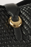 Maggie Weave Crossbody - Black