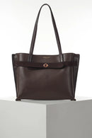 Oriana Laptop Tote - Chocolate