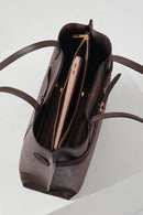 Oriana Laptop Tote - Chocolate