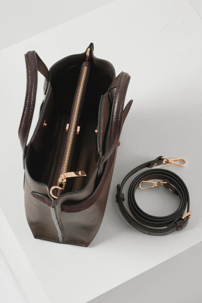 Oriel Crossbody - Chocolate