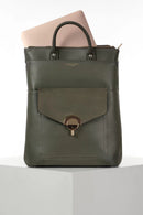 Sally Laptop Backpack - Sea Green
