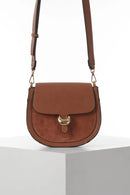 Venetia Saddle Crossbody - Tan
