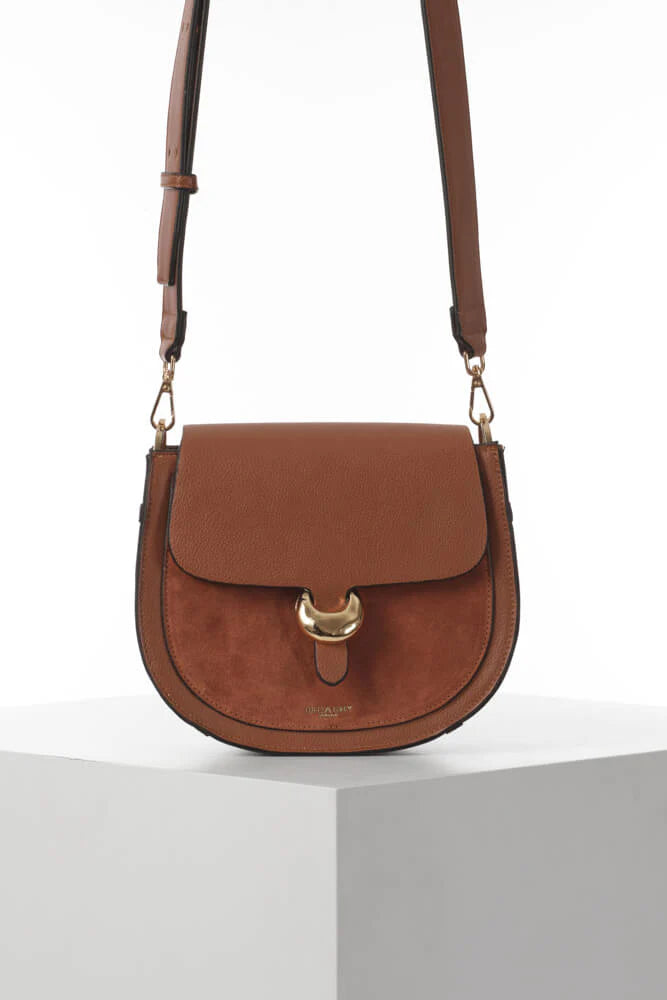 Venetia Saddle Crossbody - Tan