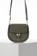 Venetia Saddle Crossbody - Sea Green