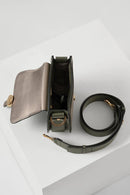 Venetia Saddle Crossbody - Sea Green