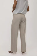 Lulu High Waist Trousers - Beige