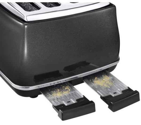 Micalite 4-Slice Toaster - Black