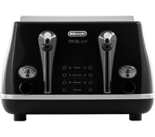 Micalite 4-Slice Toaster - Black