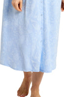 Dotty Floral Nightdress - Blue