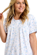 Spring Garden Nightdress - Blue