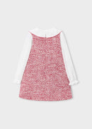 Pinafore Dress - Cherry