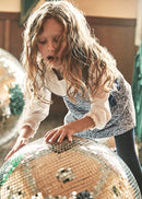 Pinafore Dress - Ocean