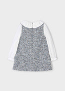 Pinafore Dress - Ocean