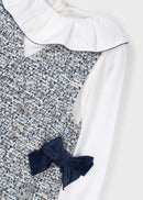 Pinafore Dress - Ocean