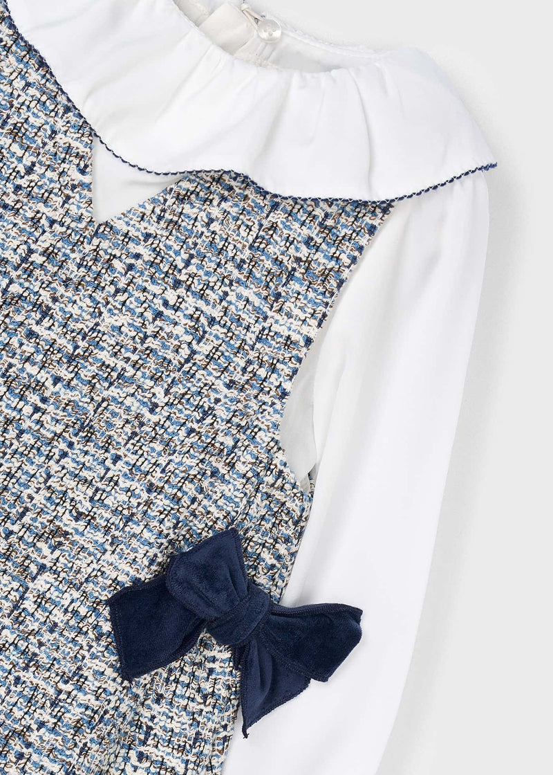 Pinafore Dress - Ocean