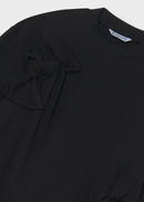 Bow-Detail Jumper - Black