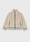 Shearling Coat - Almond