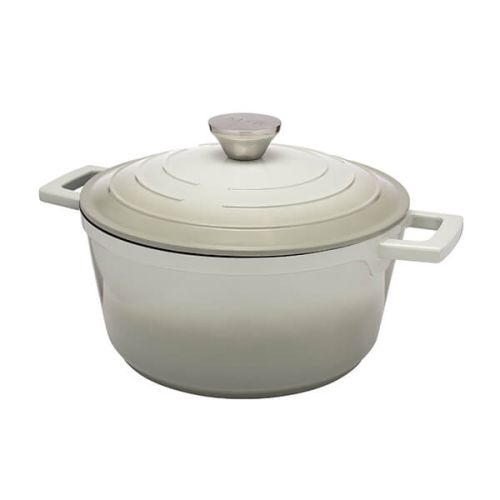 At Home 24cm Cast Aluminium Round Casserole